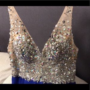 Royal Blue Ball Gown